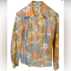 VINTAGE St. Michael blouse size 14.